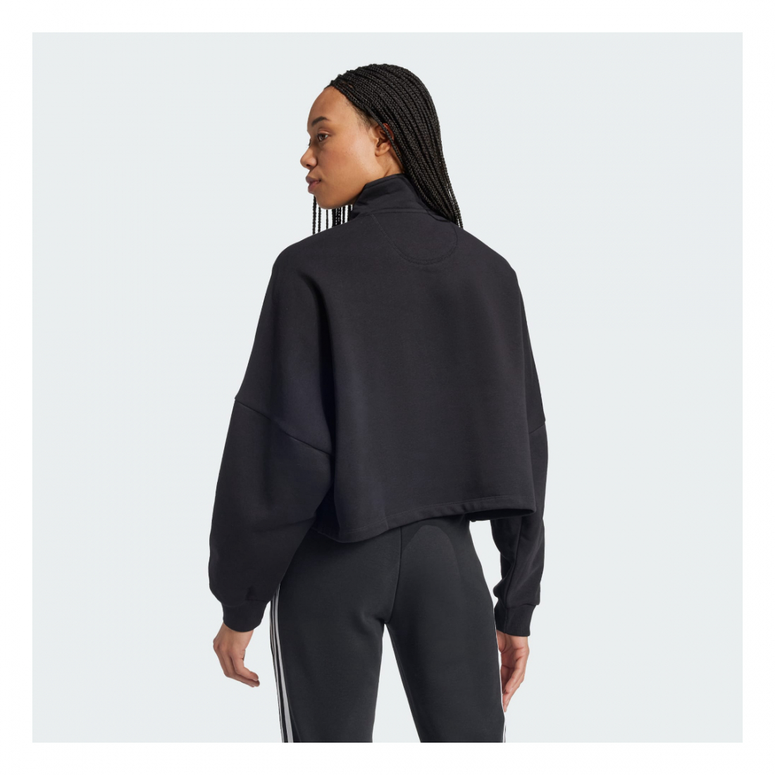 Sweatshirt 'Essentials 1/2 Zip' pour Femmes