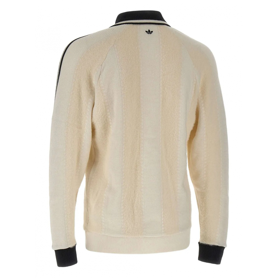Men's 'Polo-Neck Stripe-Detail' Sweater