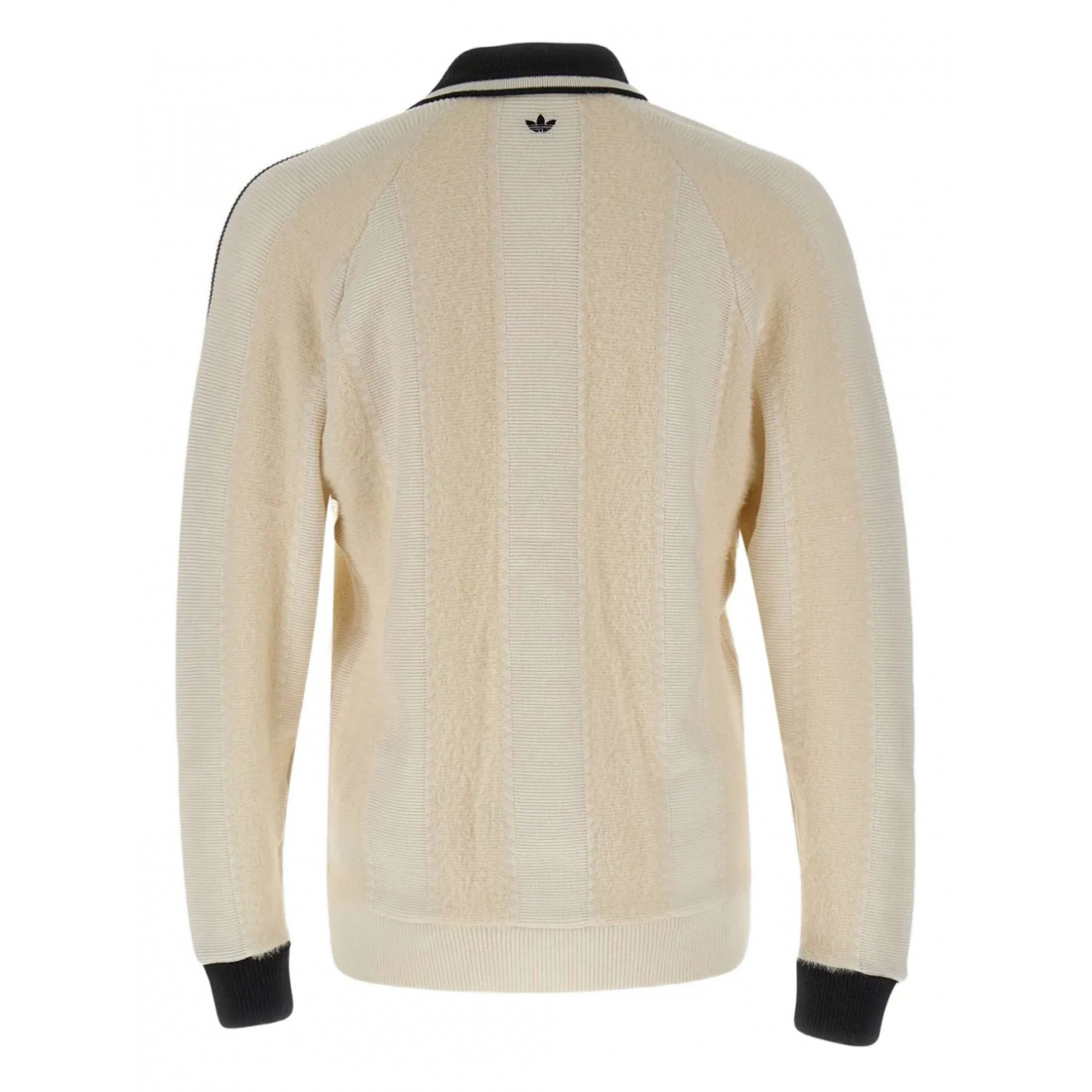 Men's 'Polo-Neck Stripe-Detail' Sweater