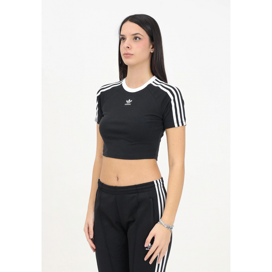 Women's '3-Stripes' Crop T-shirt