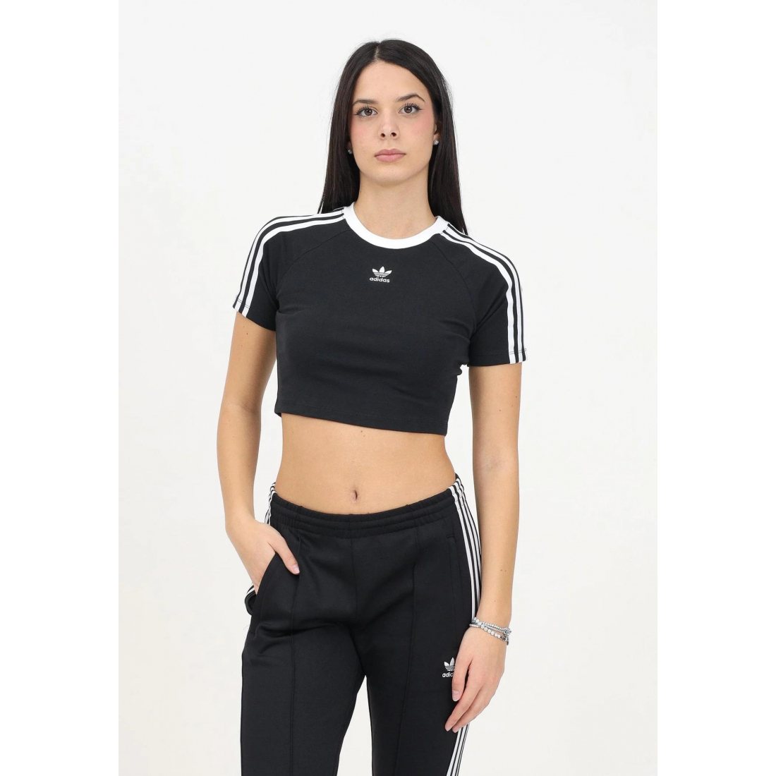 Women's '3-Stripes' Crop T-shirt