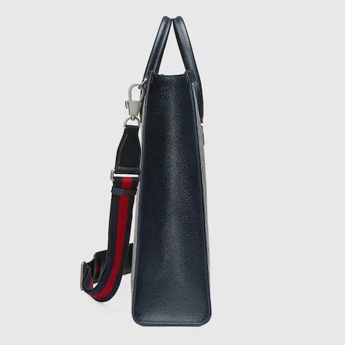 Men's 'GG Supreme Monogram' Tote Bag