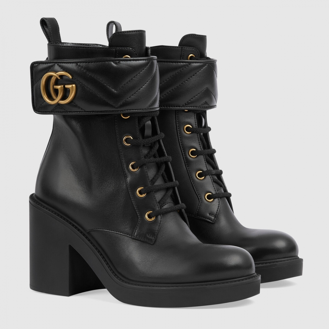 Bottines 'GG Logo Marmont' pour Femmes