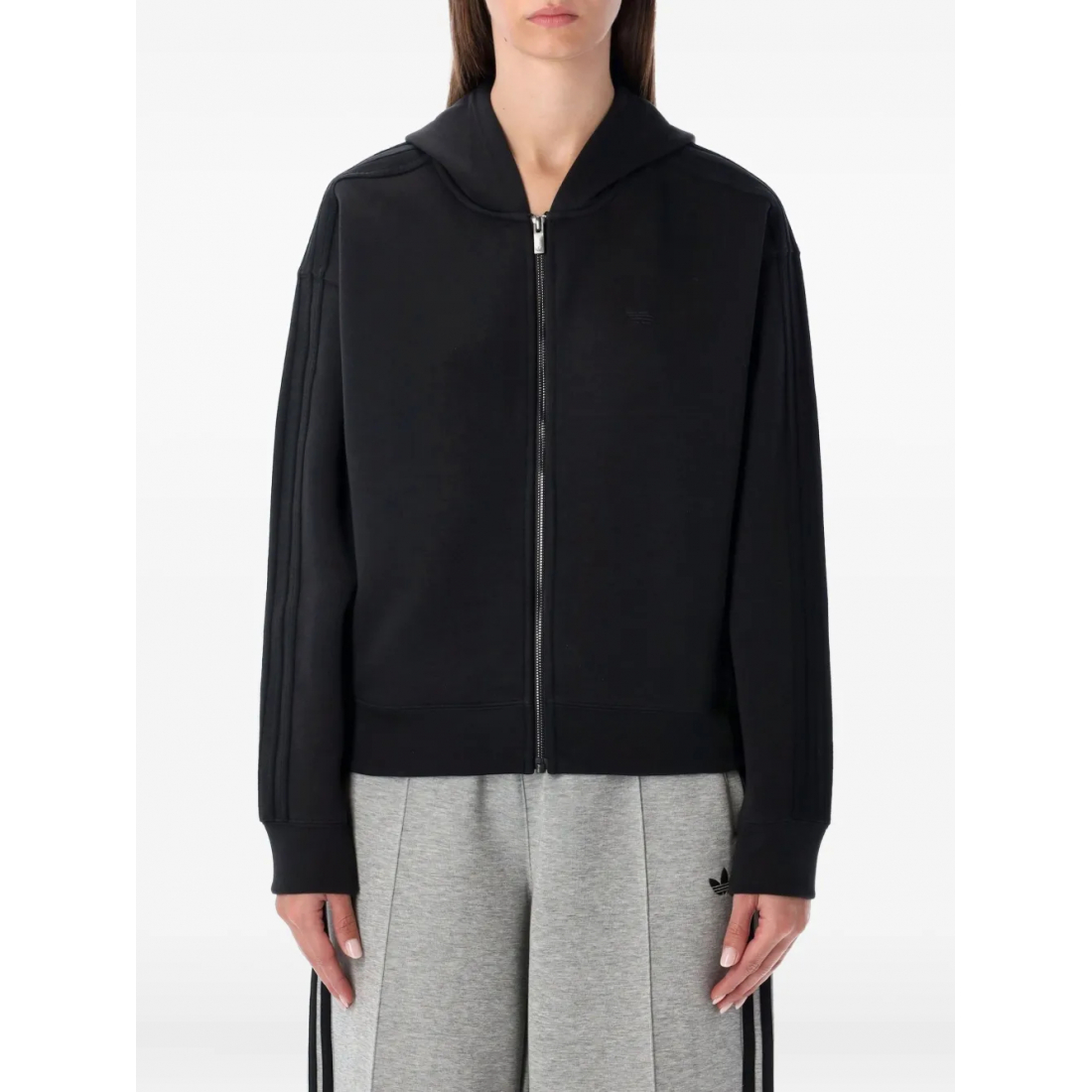 Women's '3-Stripes Zip' Hoodie