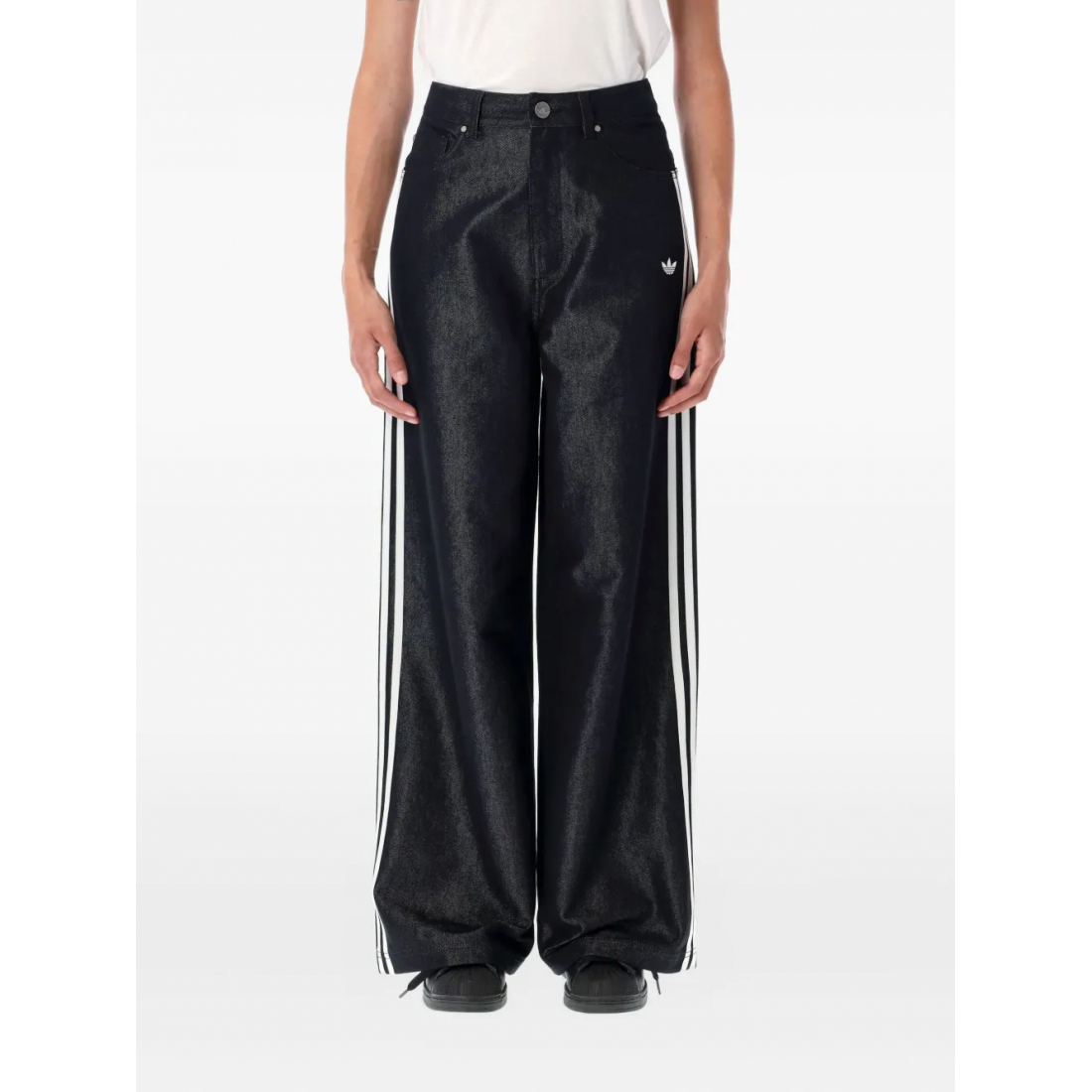 Women's '3-Stripes Metallic' Jeans