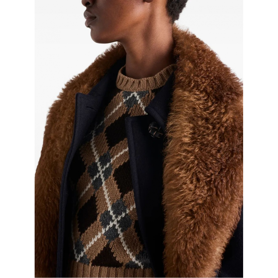 Pull 'Argyle-Pattern' pour Femmes