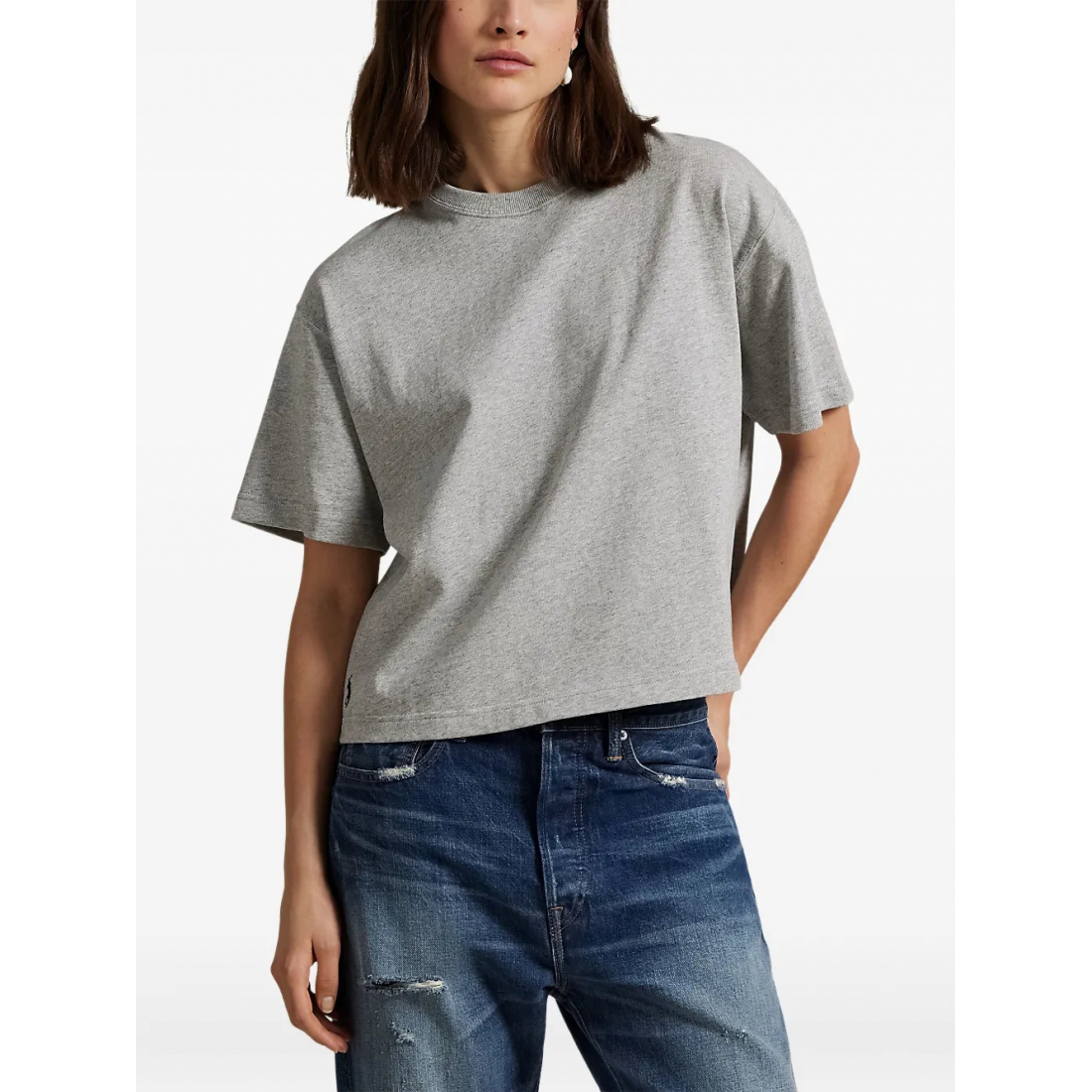 T-shirt 'Polo Pony-Embroidered' pour Femmes