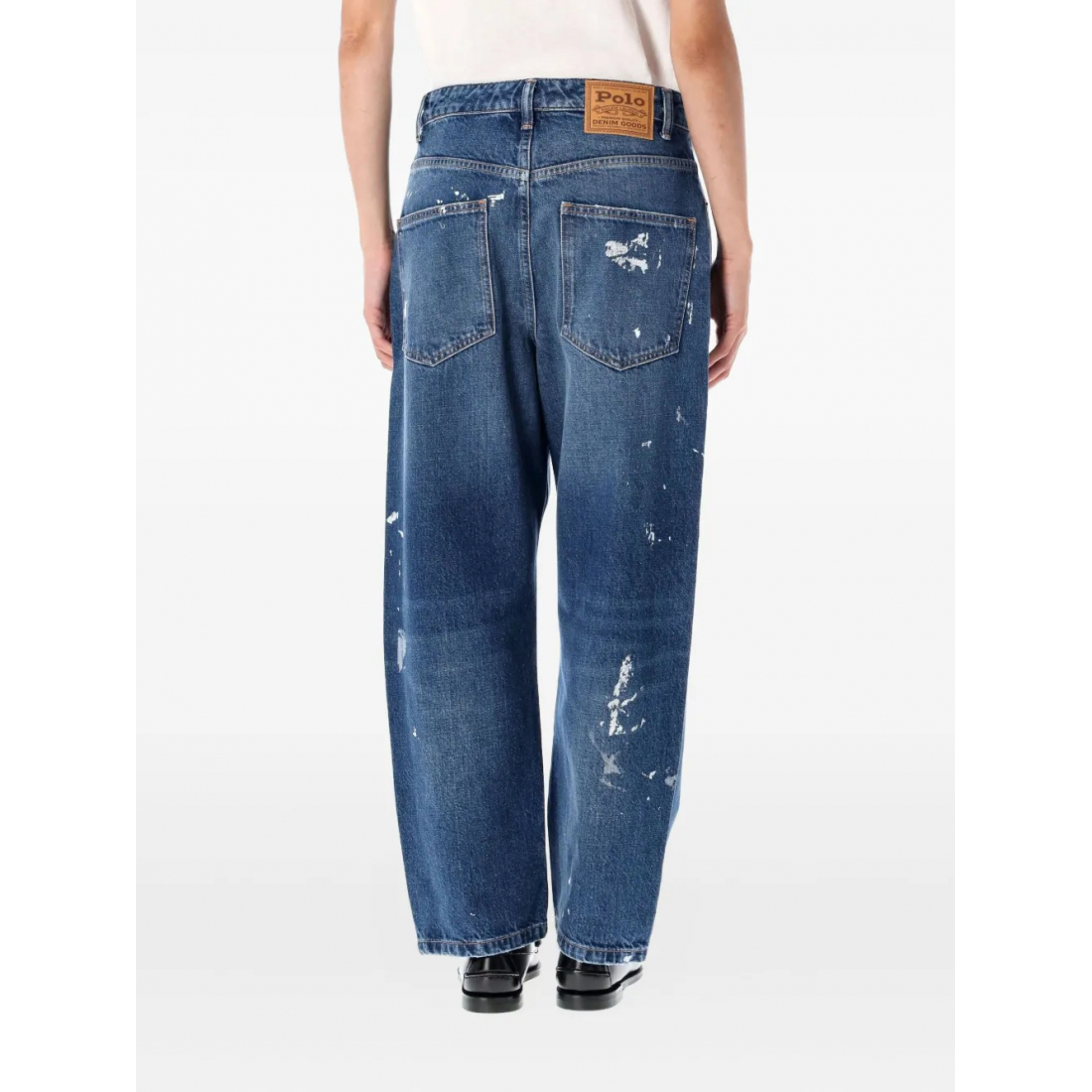 Jeans 'Paint-Splatter' pour Femmes