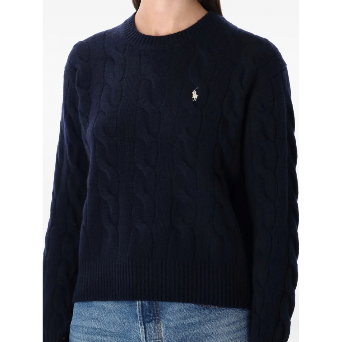 Pull 'Cable-Knit' pour Femmes