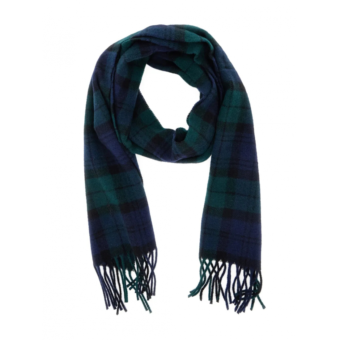 Foulard 'Embroidered-Logo Check-Pattern' pour Hommes