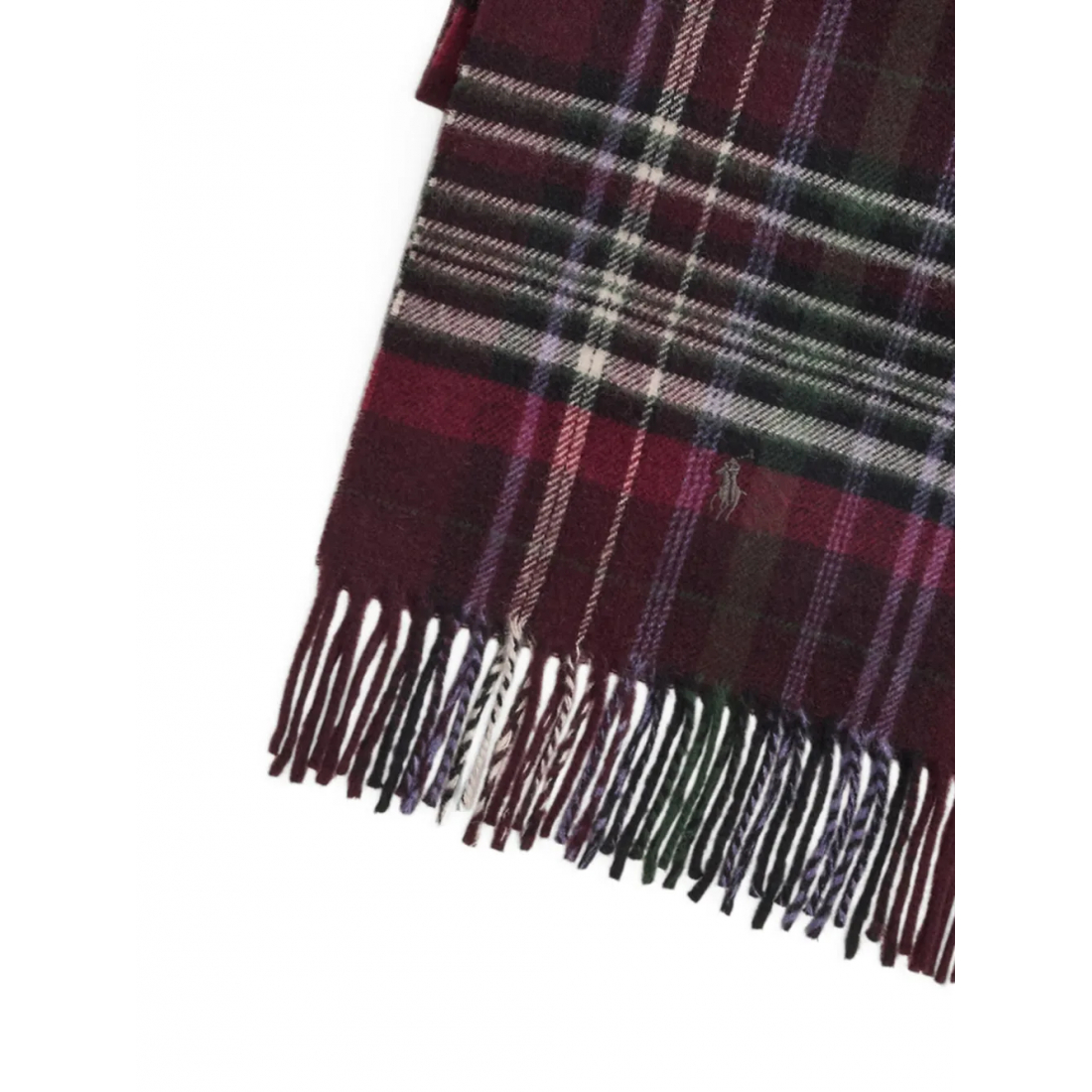 Foulard 'Plaid Fringed' pour Hommes