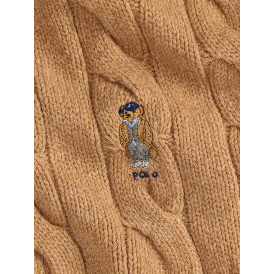 Foulard 'Cable-Knit Fringed' pour Femmes