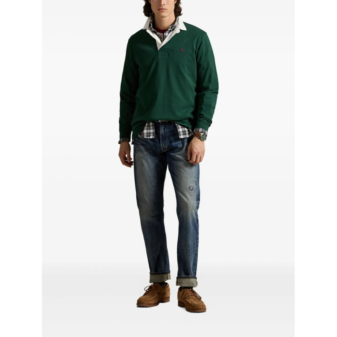 Polo manches longues 'The Iconic Rugby' pour Hommes