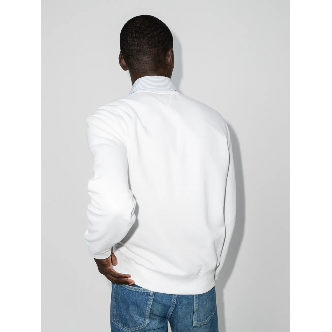 Sweatshirt 'Embroidered Logo' pour Hommes