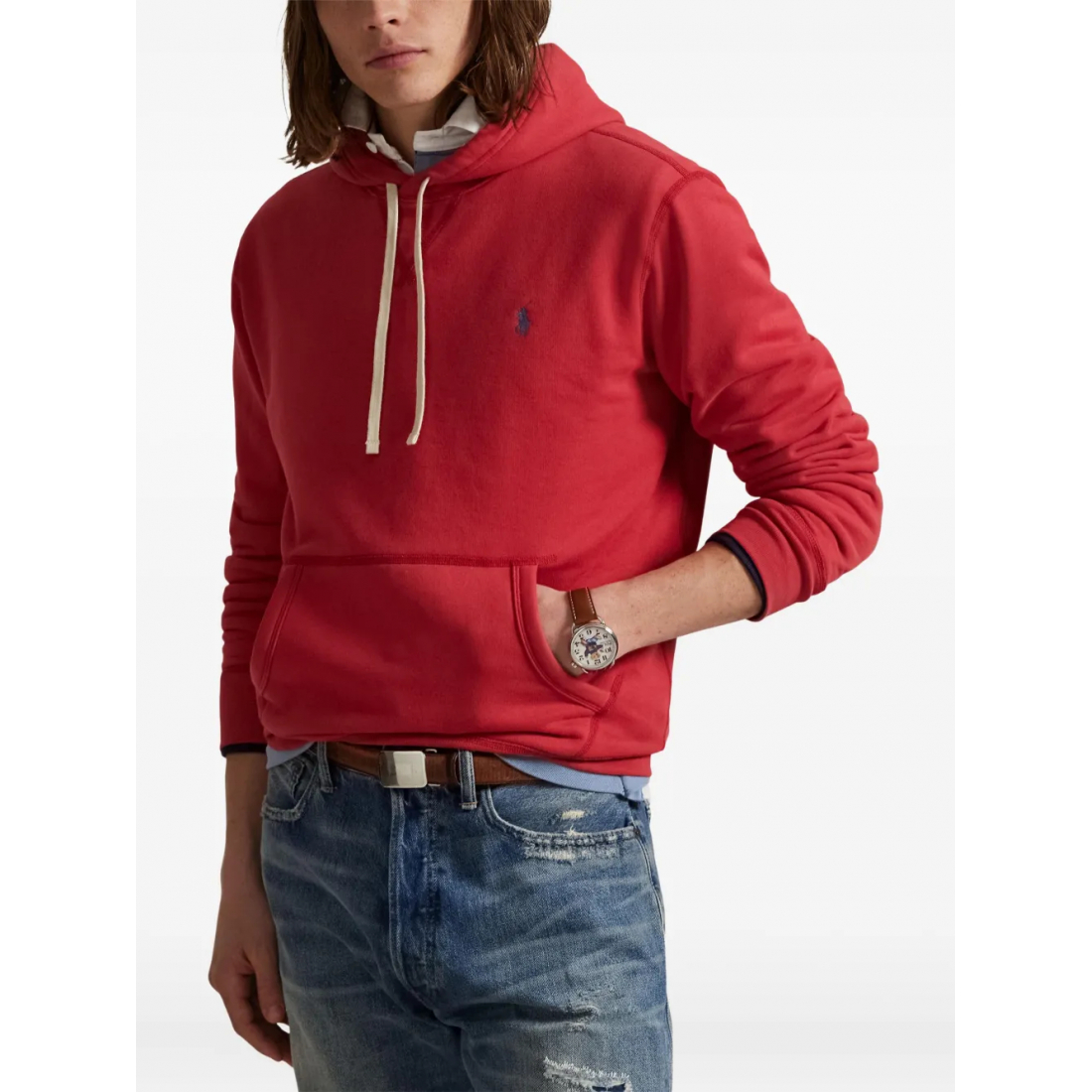 Sweatshirt à capuche  'Logo-Embroidered' pour Hommes