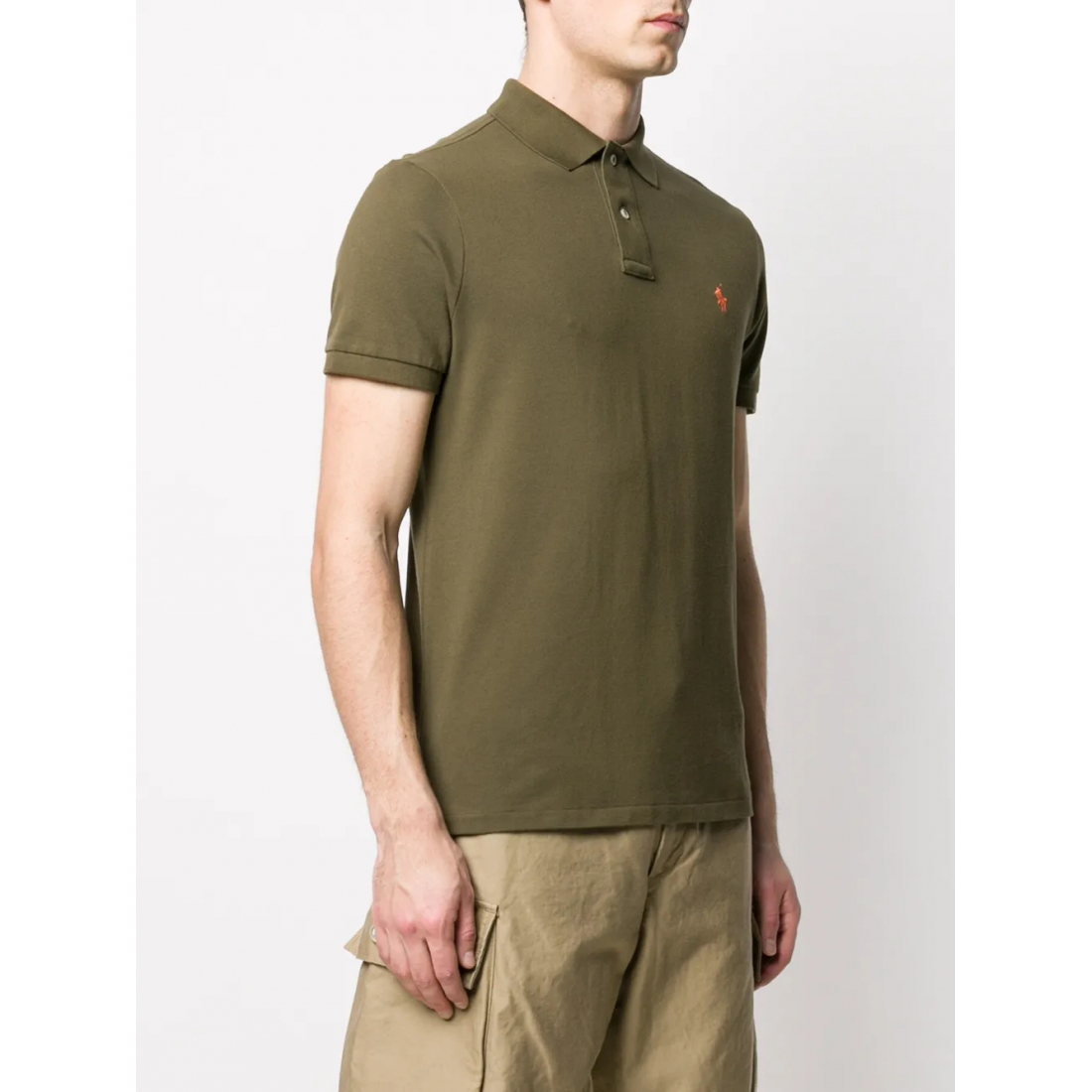 Polo 'Logo-Embroidered' pour Hommes