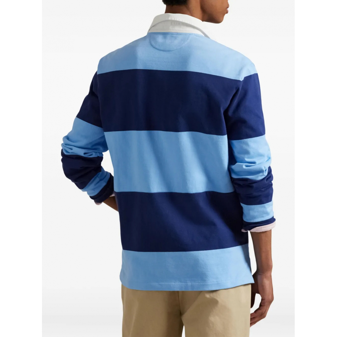 Polo manches longues 'Jersey' pour Hommes