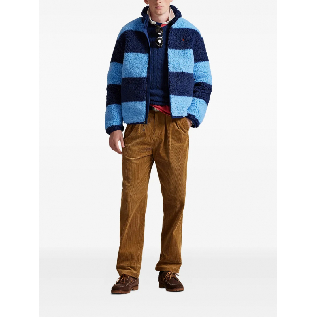 Veste 'Striped Fleece' pour Hommes