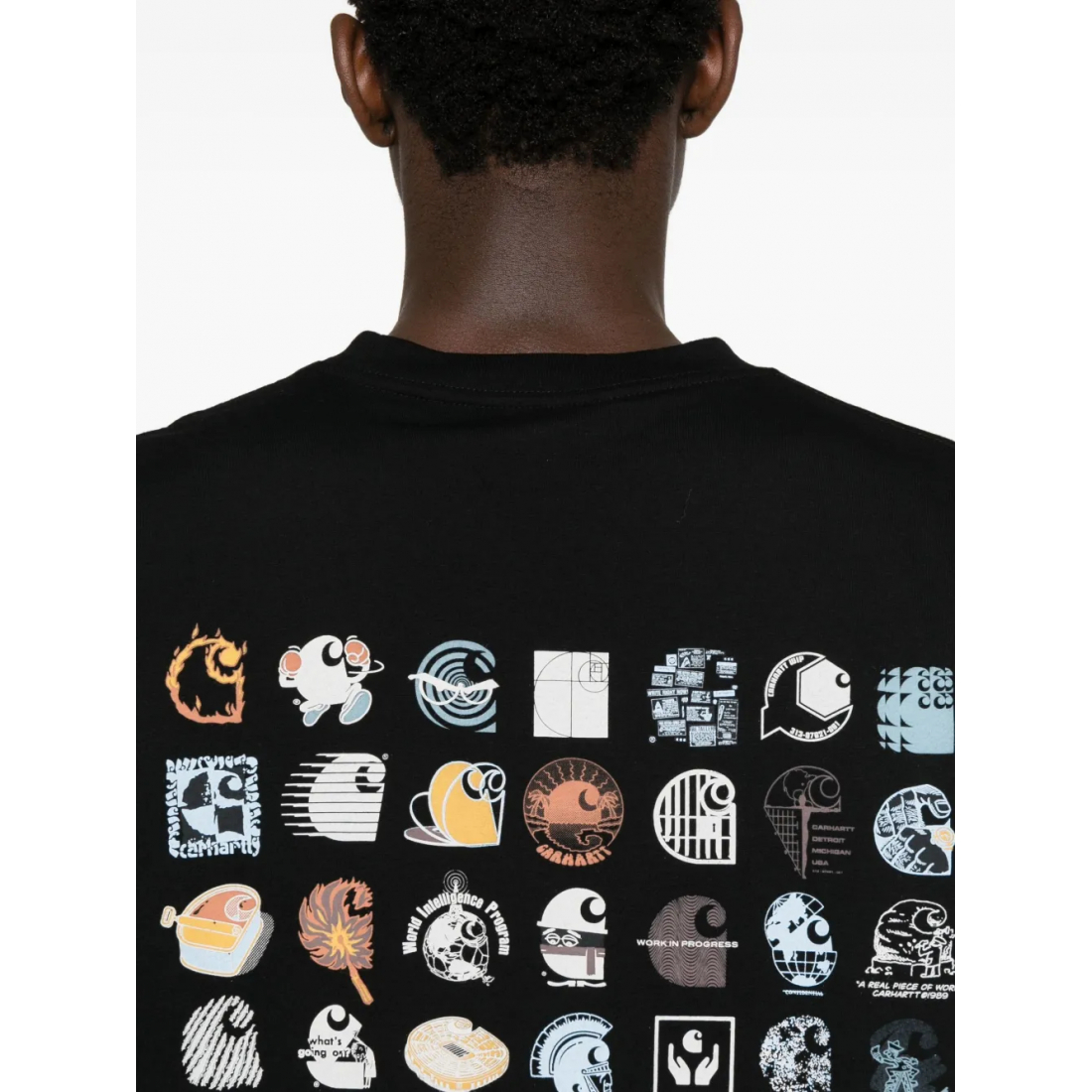 T-shirt 'Graphic-Print' pour Hommes