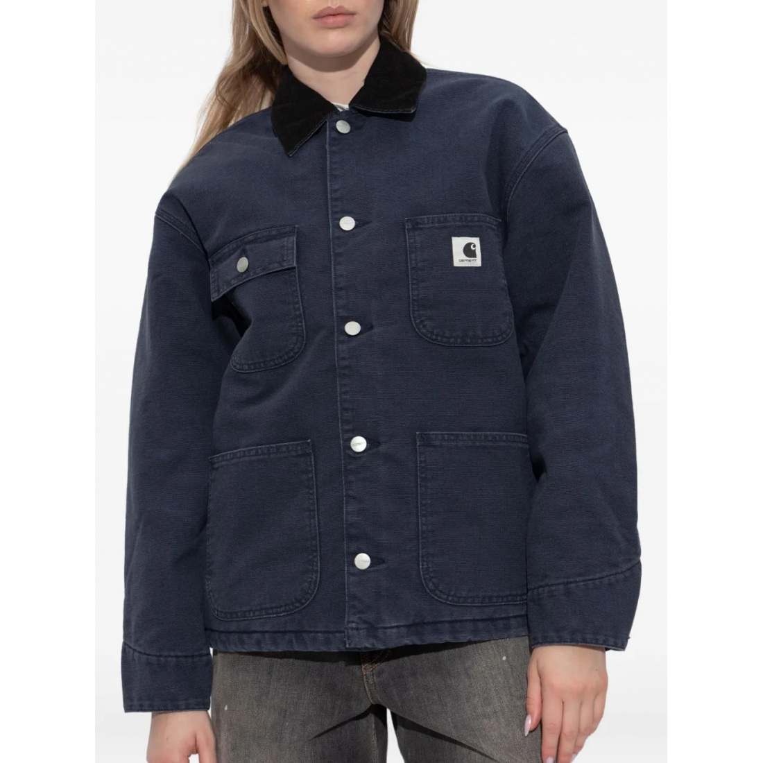 Manteau 'Corduroy-Collar' pour Femmes