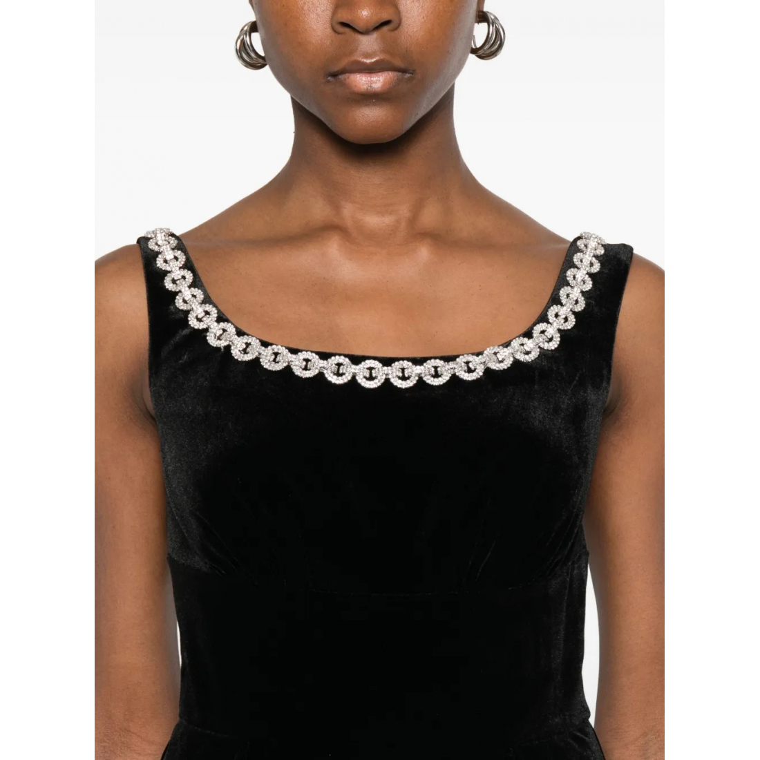 Robe mini 'Chain-Embellished' pour Femmes