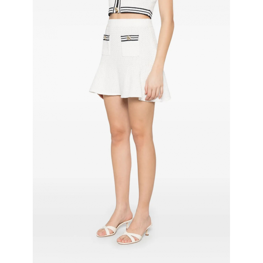 Mini Jupe 'Textured Knitted' pour Femmes