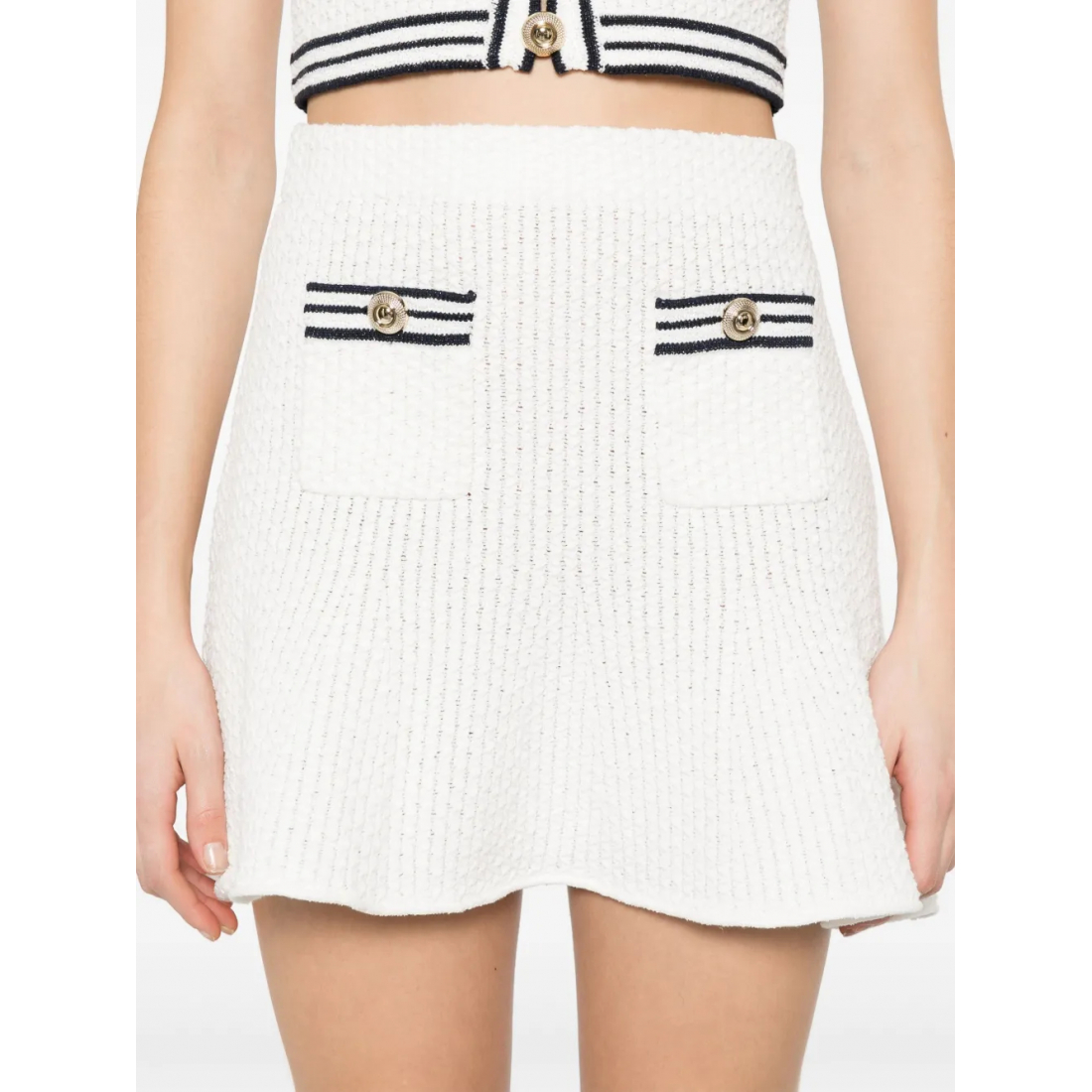 Mini Jupe 'Textured Knitted' pour Femmes