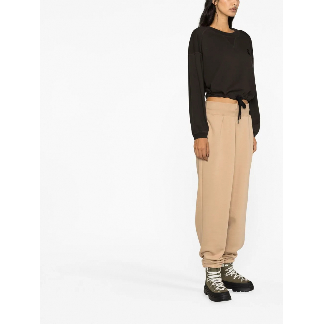 Women's 'Margo Flocked-Logo' Sweatshirt