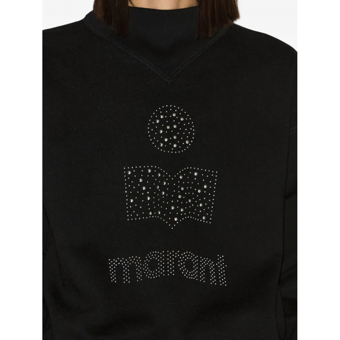 Women's 'Moby Studded-Logo' Sweatshirt