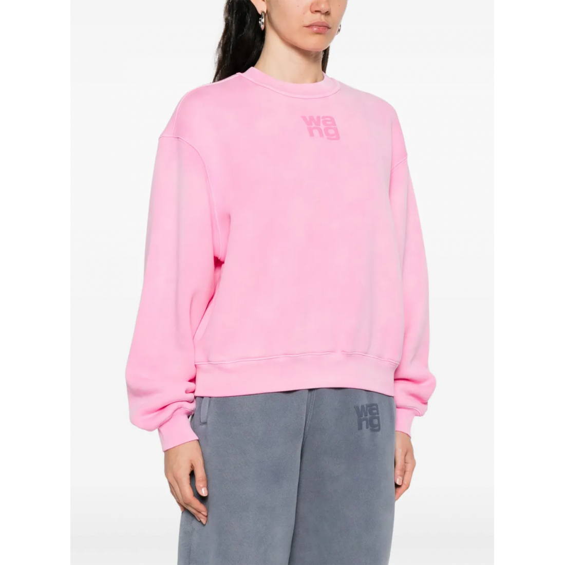 Sweatshirt 'Logo-Embossed' pour Femmes