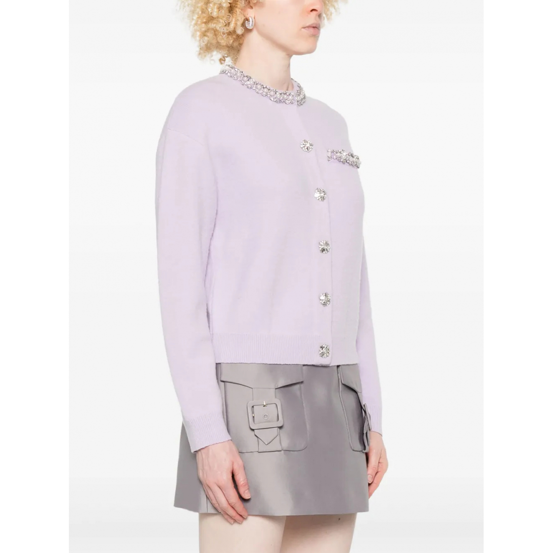 Cardigan 'Crystal-Embellished' pour Femmes