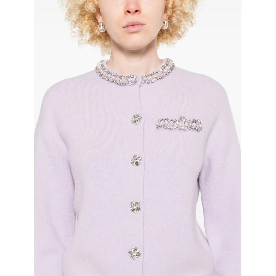Cardigan 'Crystal-Embellished' pour Femmes
