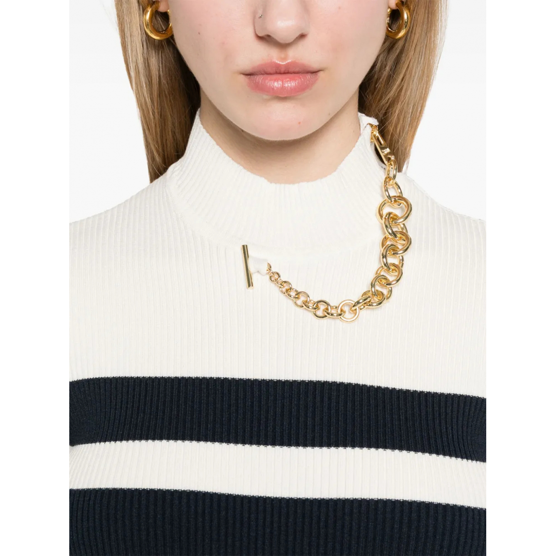 T-shirt 'Fine-Ribbed' pour Femmes