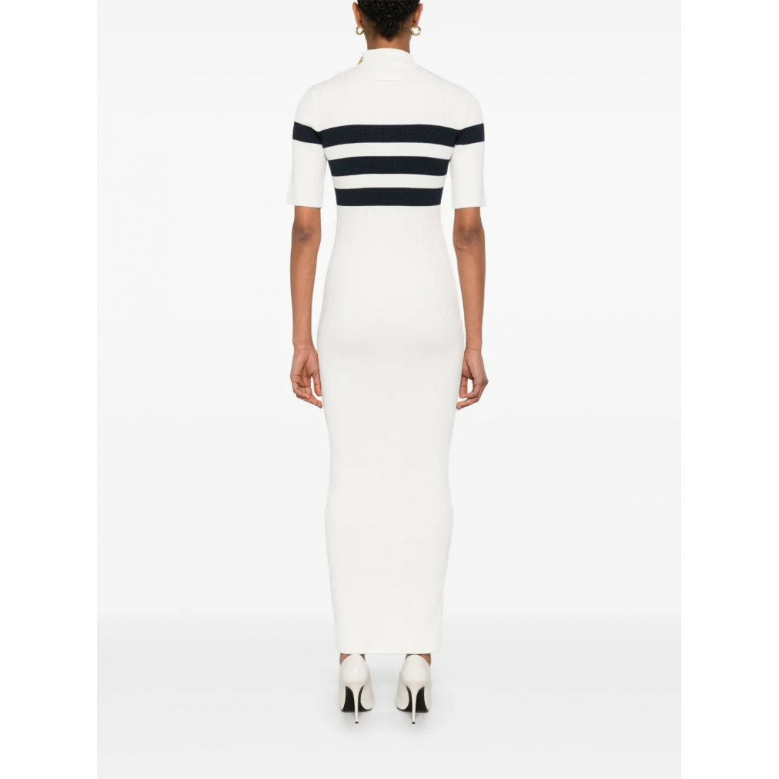 Robe maxi 'Fine-Ribbed' pour Femmes