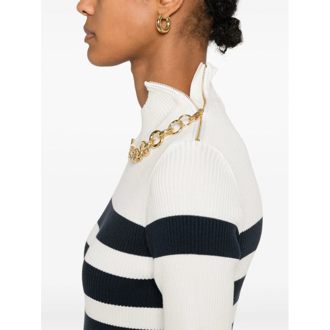 Robe maxi 'Fine-Ribbed' pour Femmes