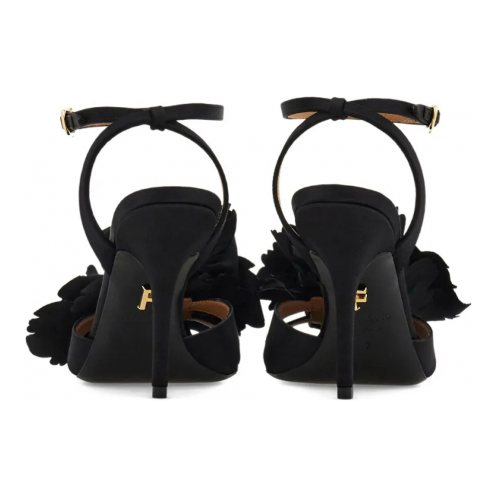 Sandales à talon 'Flower-Embellished' pour Femmes