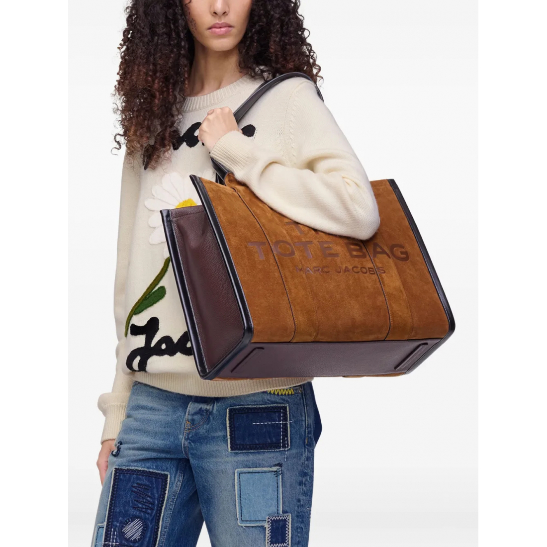 Women's 'The Suede Large' Tote Bag