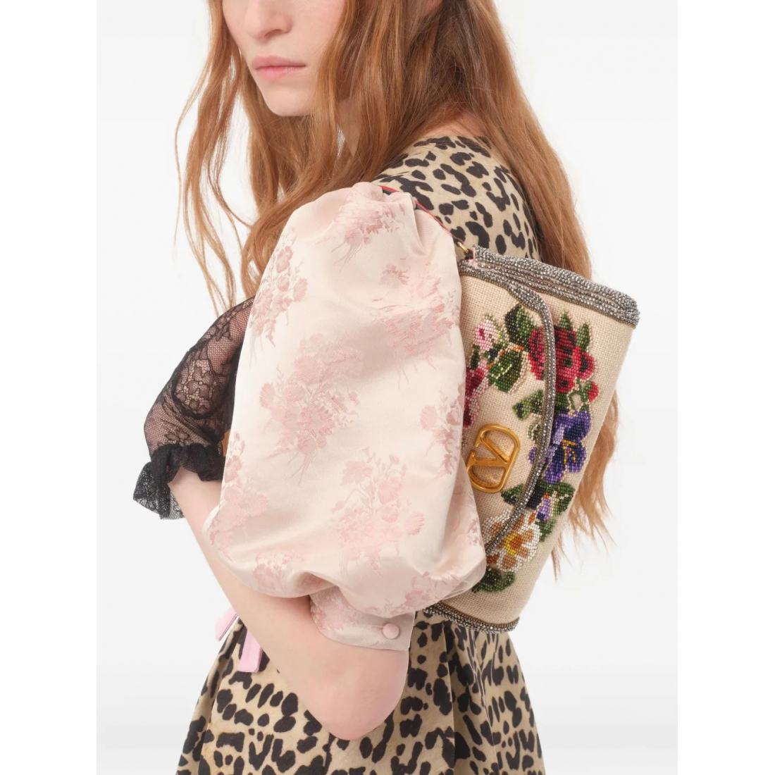 Sac à bandoulière 'Small Vain Soft Embroidered' pour Femmes