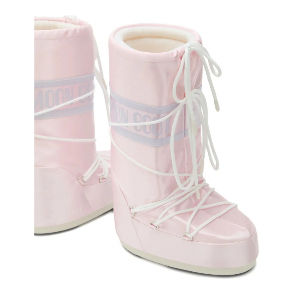 Bottes de neige 'Icon Logo-Print Lace-Up' pour Femmes