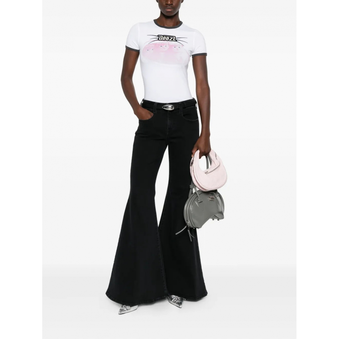 T-shirt 'Cat-Graphic' pour Femmes