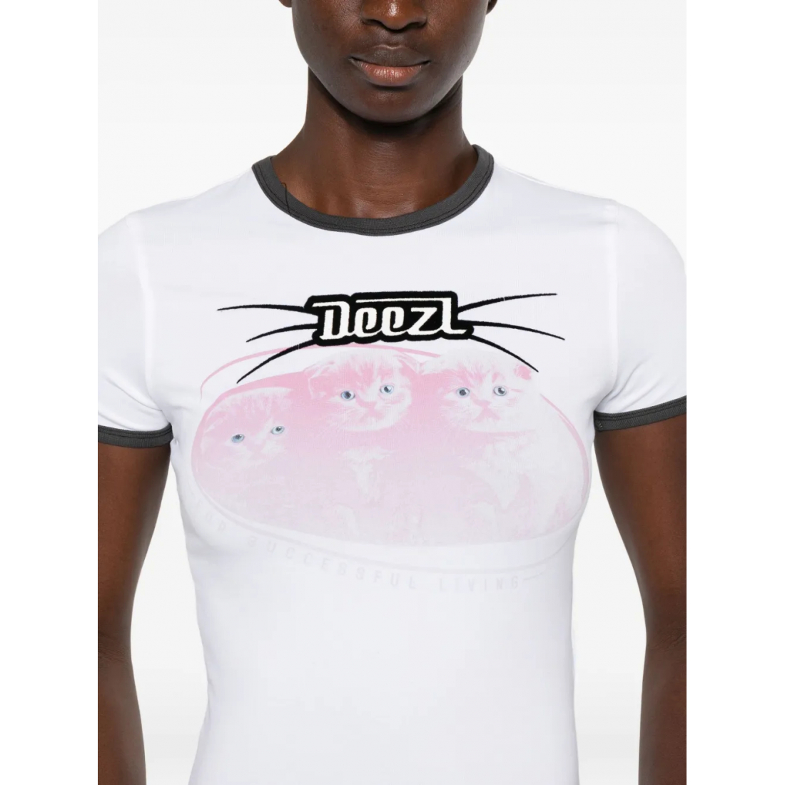 T-shirt 'Cat-Graphic' pour Femmes