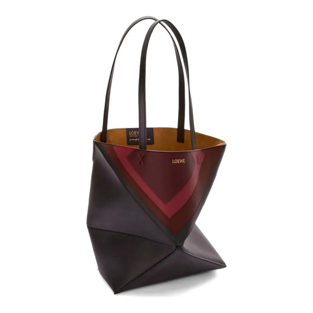Women's 'Medium Puzzle Folded-Painel' Tote Bag