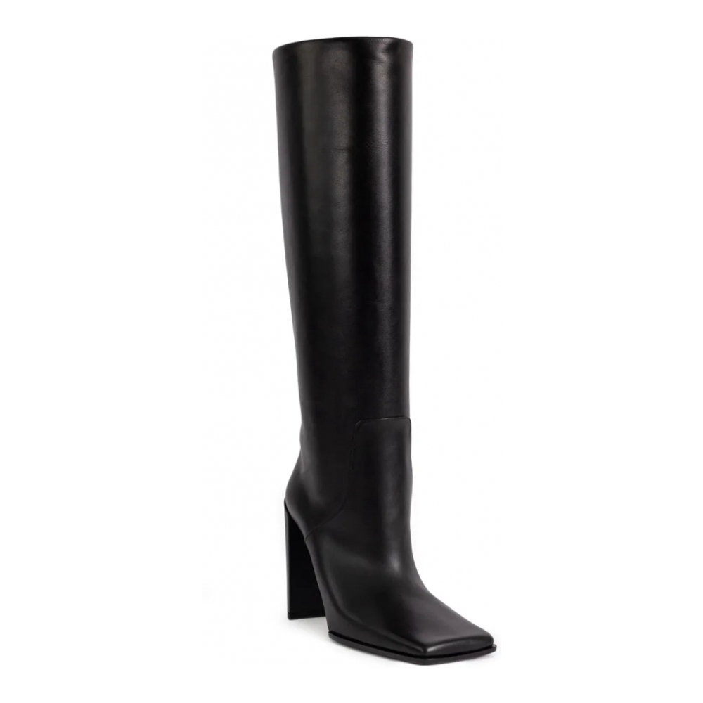 Bottes à talons hauts 'Square-Toe' pour Femmes