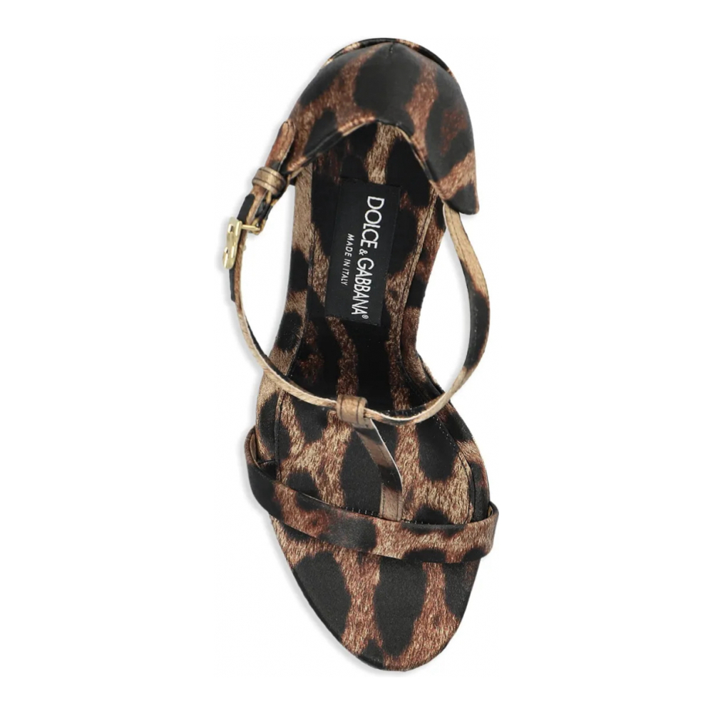 Sandales à talon 'Leopard-Print' pour Femmes