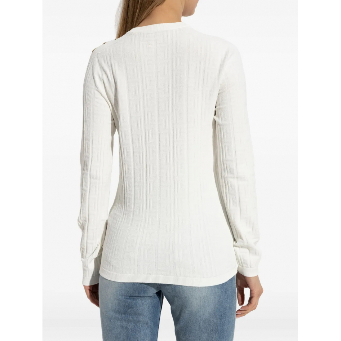 Pull 'Button-Detail' pour Femmes