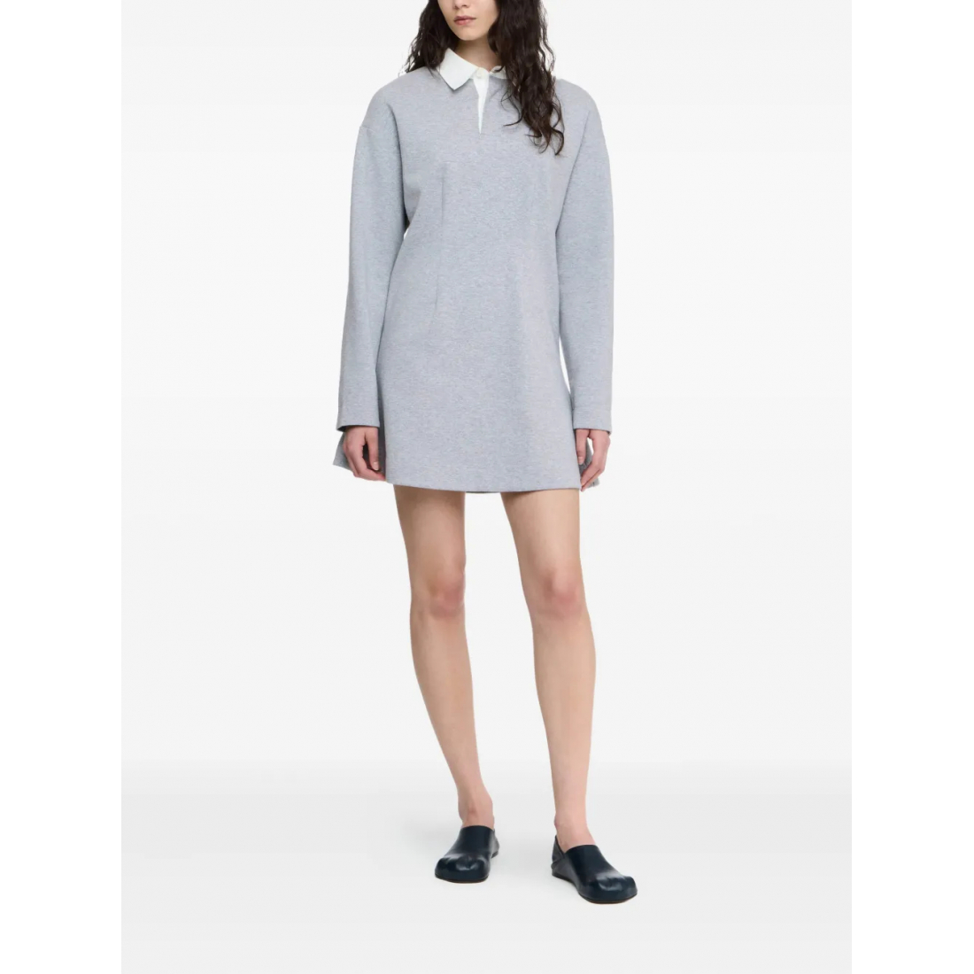 Robe mini 'Long-Sleeve Polo' pour Femmes