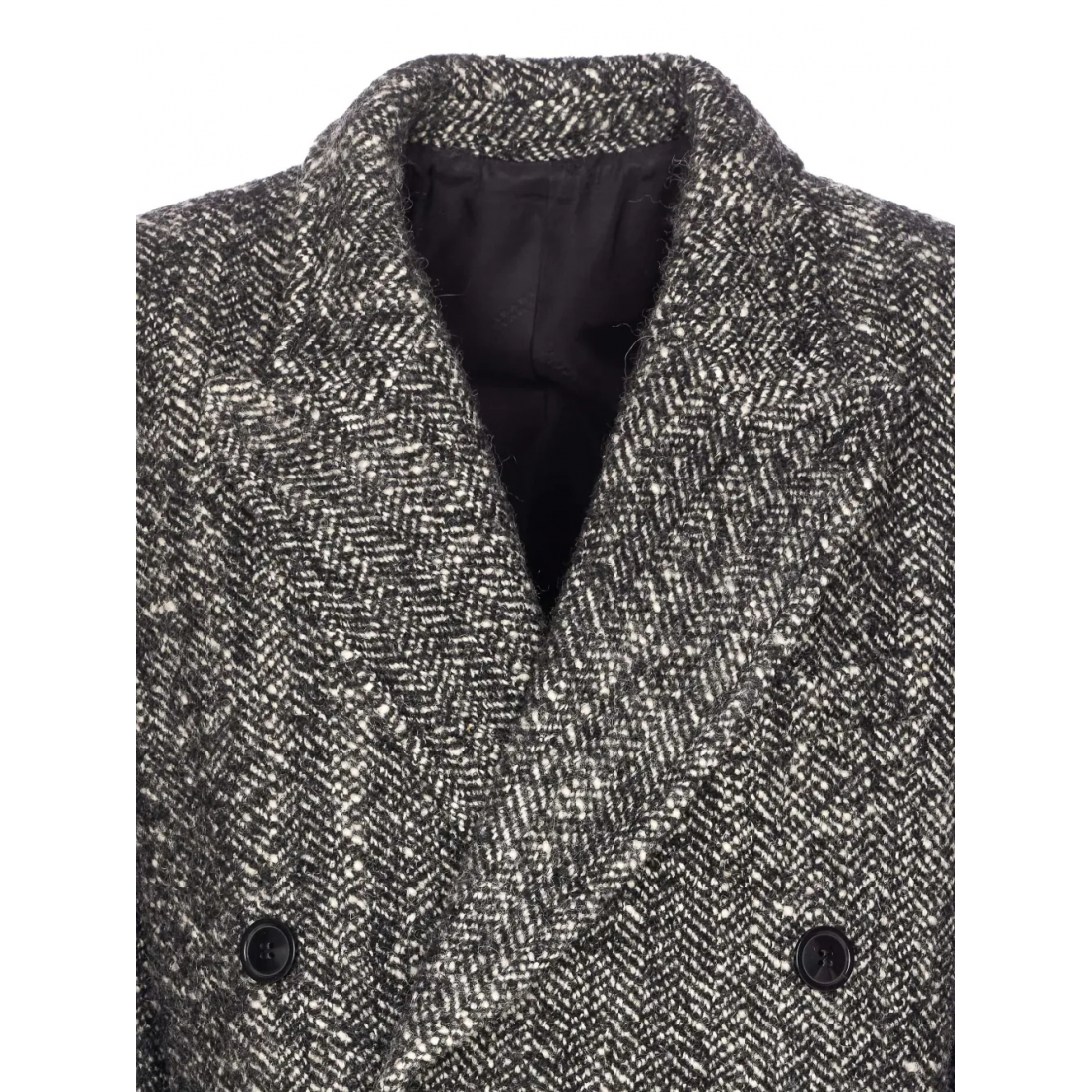 Manteau 'Herringbone Double-Breasted' pour Femmes
