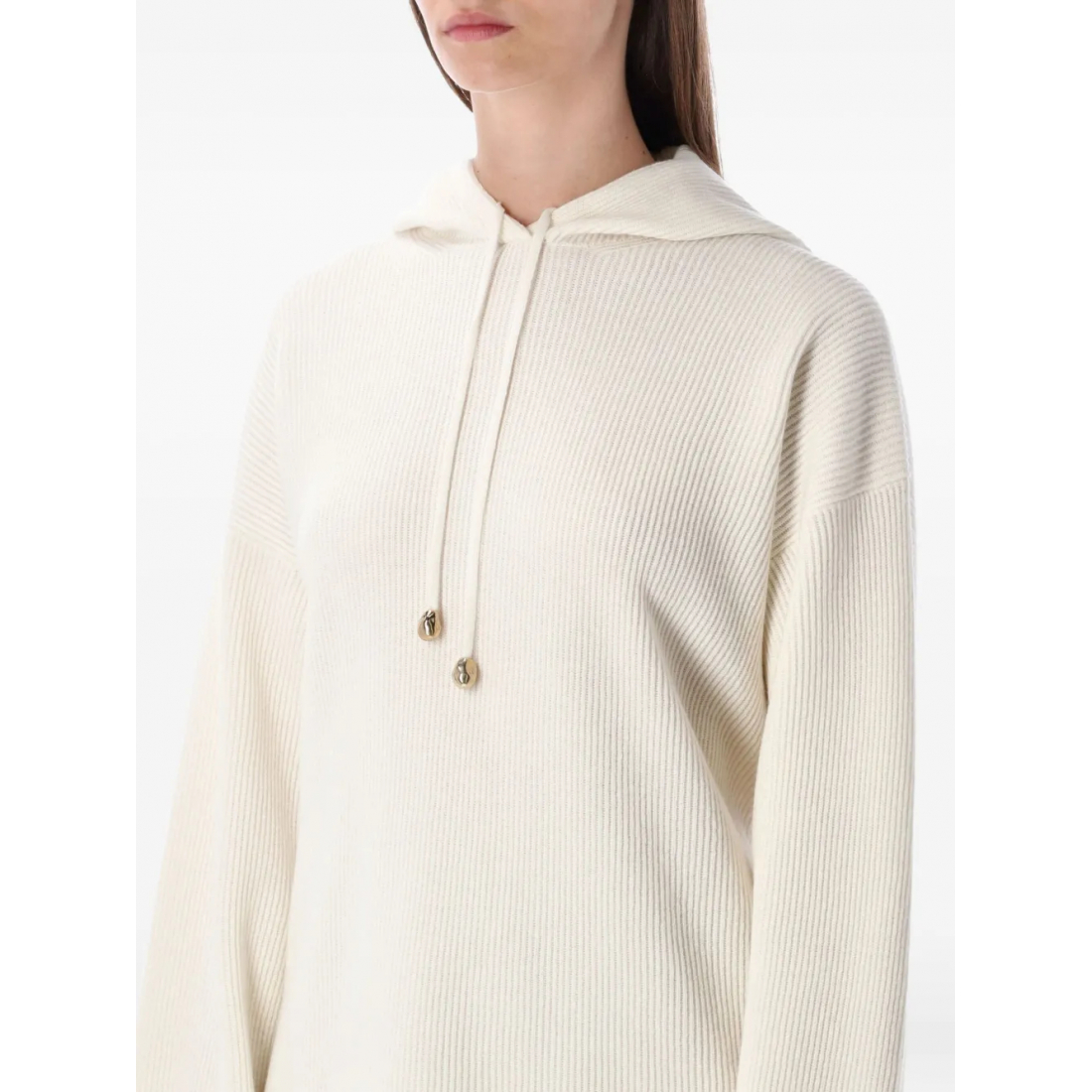 Sweatshirt à capuche  'Ribbed' pour Femmes