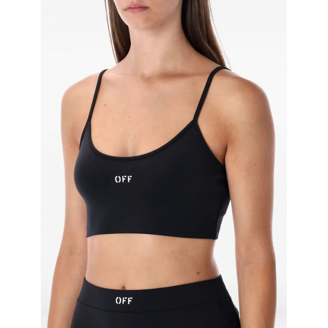 Crop Top 'Sleek Spaghetti-Strap' pour Femmes