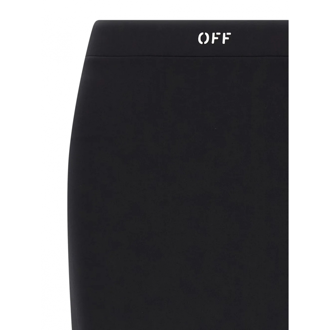 Jupe Midi 'Logo-Waistband' pour Femmes